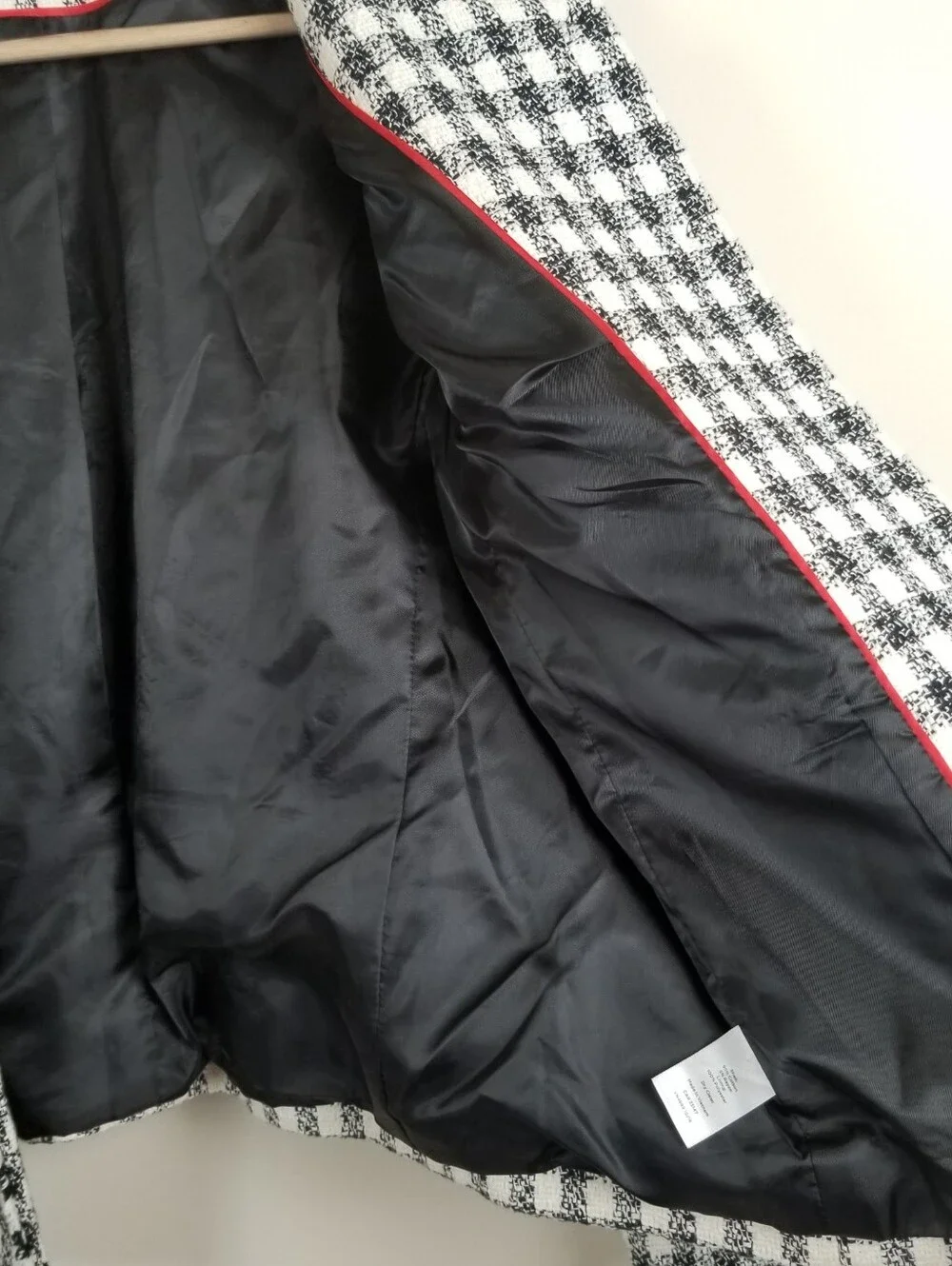 Talbots Checked Jacket Size 8